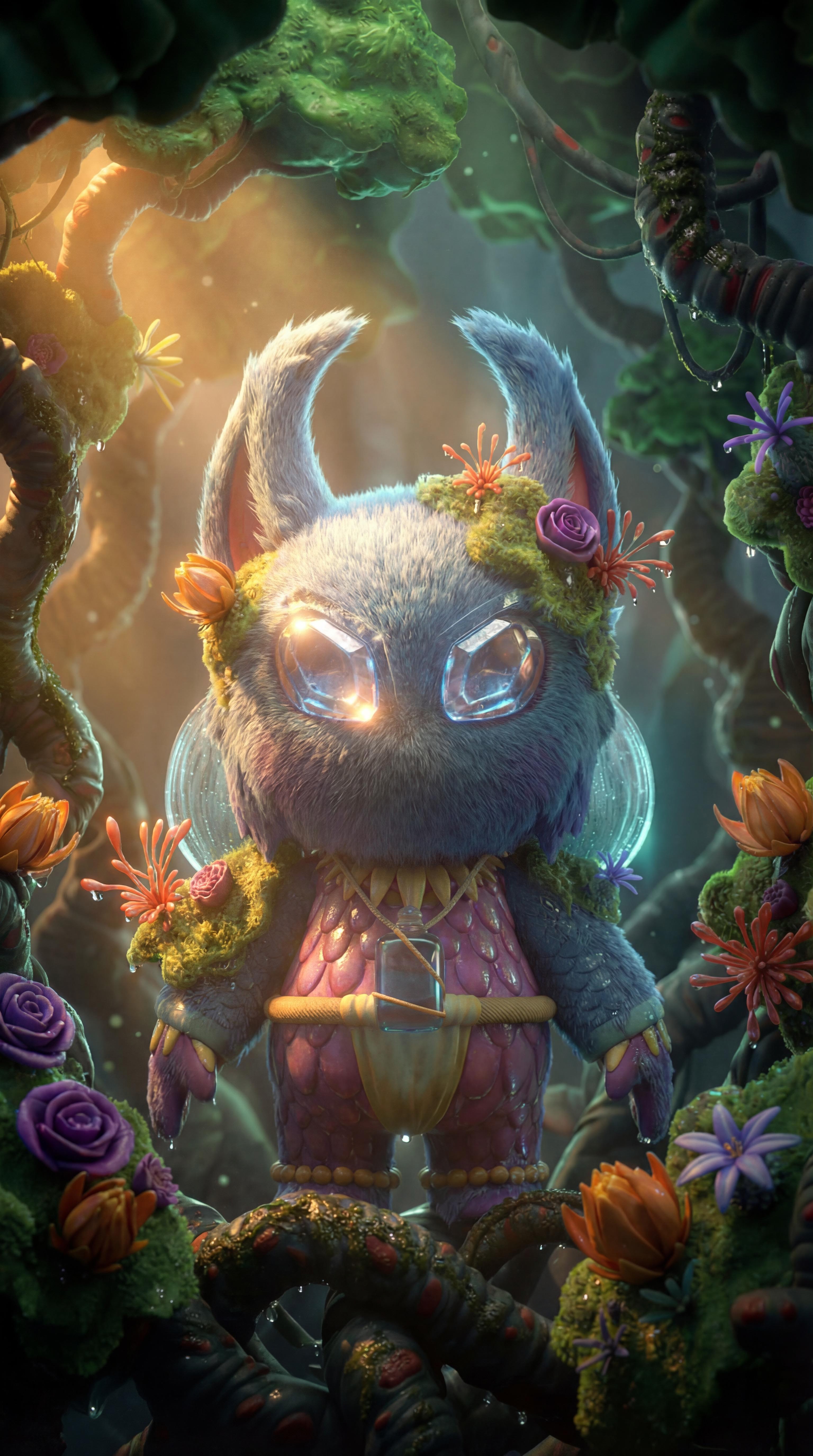 doesn't know where she is, but she's here, now.